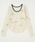 ROSE BUD�i���[�Y�o�b�h�j�́uSHEER VELOUR L/S TEE�iT�V���c/�J�b�g�\�[�j�v�b�z���C�g