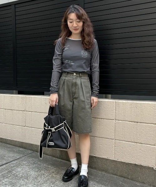 tシャツ SHEER VELOUR L/S TEE レディース SHEER VELOUR L/S TEE（Tシャツ/カットソー）｜ROSE BUD（ローズ