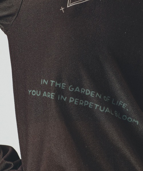 ROSE BUD（ローズバッド）の「SHEER VELOUR L/S TEE（Tシャツ/カットソー・レディース・ホワイト/グレー/ブラウン・ONE SIZE）」の21枚目の写真