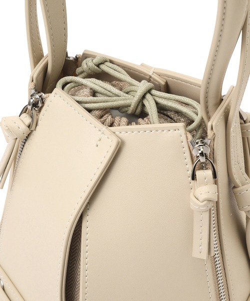 ROSE BUD（ローズバッド）の「アンジュバッグ（ショルダーバッグ・レディース・ホワイト/ブラック・ONE SIZE）」の6枚目の写真
