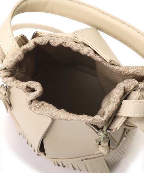 ROSE BUD（ローズバッド）の「アンジュバッグ（ショルダーバッグ・レディース・ホワイト/ブラック・ONE SIZE）」の10枚目の写真