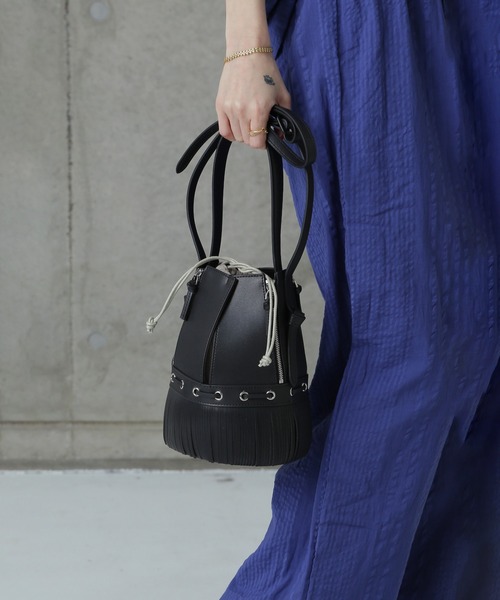 ROSE BUD（ローズバッド）の「アンジュバッグ（ショルダーバッグ・レディース・ホワイト/ブラック・ONE SIZE）」の11枚目の写真