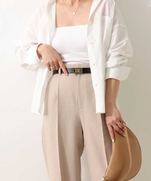 NOLLEY’S（ノーリーズ）の「ノックカナグスライドベルト（ベルト・レディース・ブラック/ベージュ・FREE）」の5枚目の写真