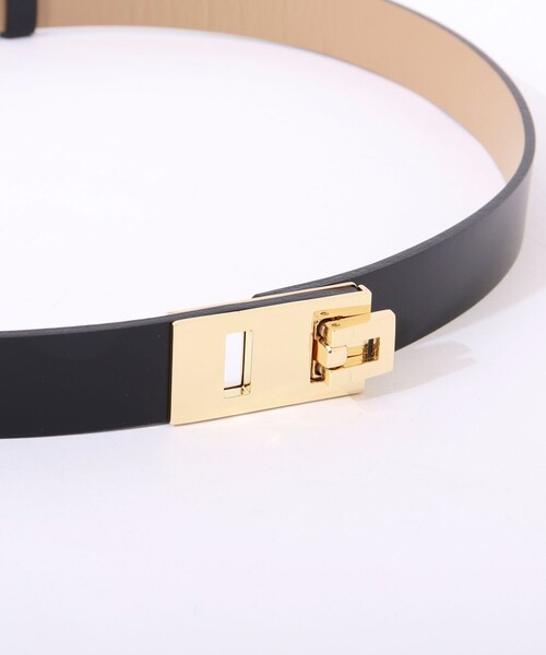 NOLLEY’S（ノーリーズ）の「ノックカナグスライドベルト（ベルト・レディース・ブラック/ベージュ・FREE）」の8枚目の写真