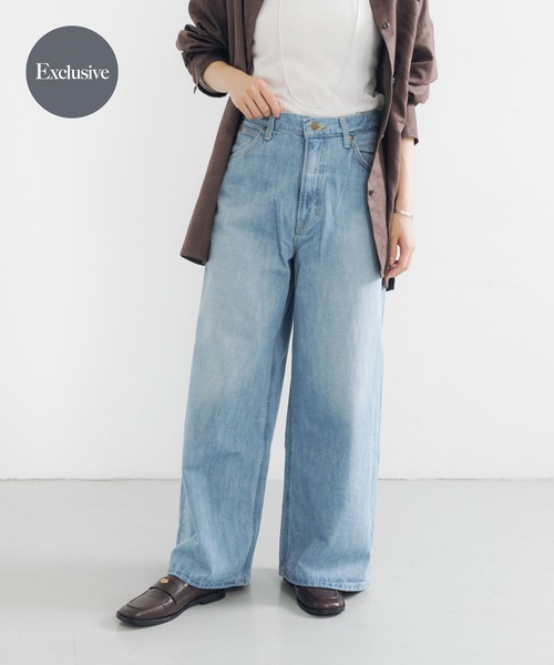 25ss『別注』Lee101×URBAN RESEARCH　BAGGYPANTS Lee ジーンズ デニム デニムパンツ 「別注」Lee101×URBAN