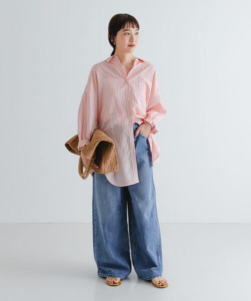 Lee(リー)の「『別注』Lee101×URBAN RESEARCH BAGGYPANTS(デニムパンツ・レディース・インディゴブルー/ブルー系その他/ライトインディゴブルー/ワンウォッシュ・X-SMALL/SMALL/MEDIUM/LARGE)」の10枚目の写真