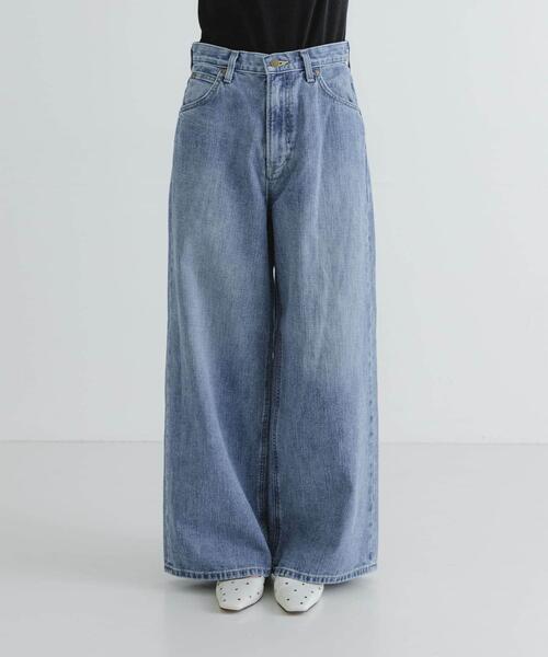 Lee(リー)の「『別注』Lee101×URBAN RESEARCH BAGGYPANTS(デニムパンツ・レディース・インディゴブルー/ブルー系その他/ライトインディゴブルー/ワンウォッシュ・X-SMALL/SMALL/MEDIUM/LARGE)」の12枚目の写真