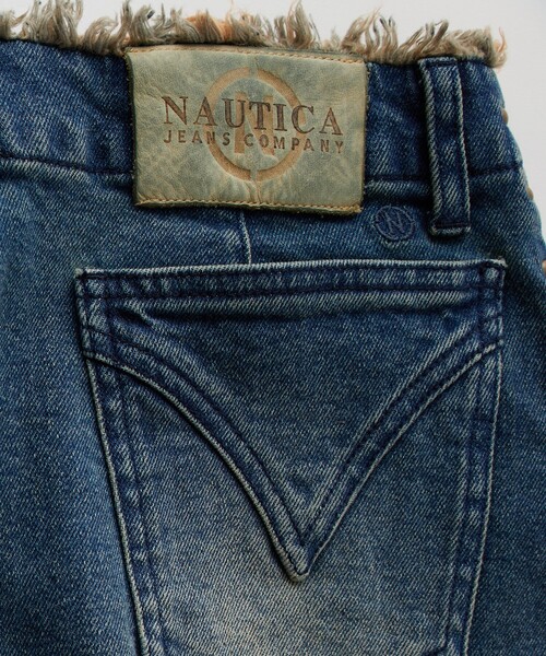 FREAK'S STORE（フリークスストア）の「NAUTICA JEANS CO./ノーティカジーンズ スタッズデニムマーメイドスカート（デニムスカート・レディース・カモフラージュ/サックスブルー・SMALL/MEDIUM）」の16枚目の写真