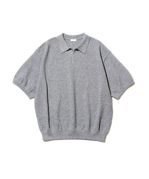 crepuscule Moss Stitch Polo (2501-011)（ポロシャツ）｜crepuscule 