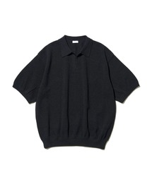 crepuscule（クレプスキュール）の「crepuscule L/S Knit Polo (2401