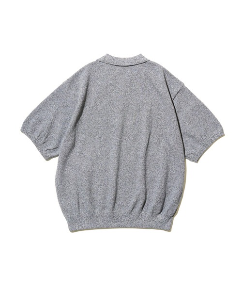 crepuscule Moss Stitch Polo (2501-011)（ポロシャツ）｜crepuscule