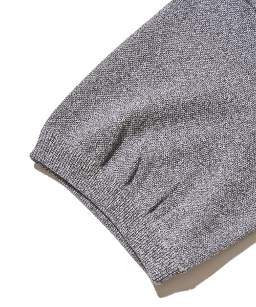 crepuscule(クレプスキュール)の「crepuscule Moss Stitch Polo (2501-011)(ポロシャツ・メンズ・ブラック/グレー・0/1/2)」の10枚目の写真