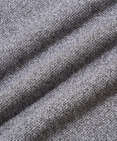 crepuscule(クレプスキュール)の「crepuscule Moss Stitch Polo (2501-011)(ポロシャツ・メンズ・ブラック/グレー・0/1/2)」の12枚目の写真