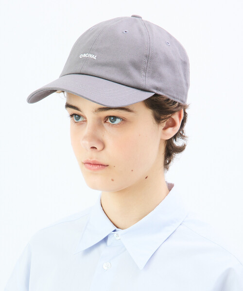 ORCIVAL(オーシバル)の「ORCIVAL | コットンキャンバス 6Pキャップ(キャップ・レディース・グレー/ブラック/グレイッシュベージュ・F)」の3枚目の写真