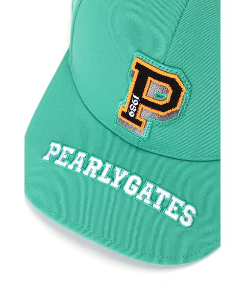 PEARLY GATES（パーリーゲイツ）の「【PEARLY GATES】リサイクルツイル BASICキャップ (UNISEX)（キャップ・レディース・ホワイト/ブルー/ネイビー/グリーン・FREE）」の17枚目の写真