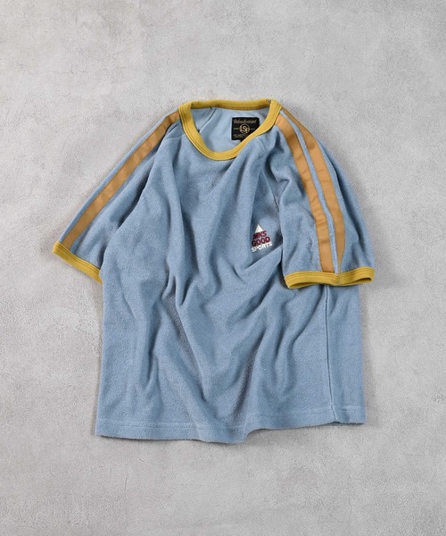 Life Support Products（ライフサポートプロダクツ）の「パイルラインスリーブT（セットアップ・キッズ・チャコール/マスタード/ブルー/ライトピンク・110/100/90/120/150/140/130）」の3枚目の写真