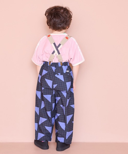 Life Support Products（ライフサポートプロダクツ）の「パイルラインスリーブT（セットアップ・キッズ・チャコール/マスタード/ブルー/ライトピンク・110/100/90/120/150/140/130）」の9枚目の写真