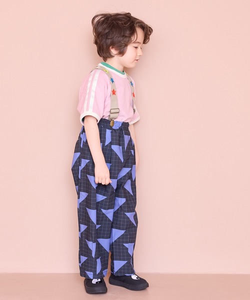 Life Support Products（ライフサポートプロダクツ）の「パイルラインスリーブT（セットアップ・キッズ・チャコール/マスタード/ブルー/ライトピンク・110/100/90/120/150/140/130）」の8枚目の写真