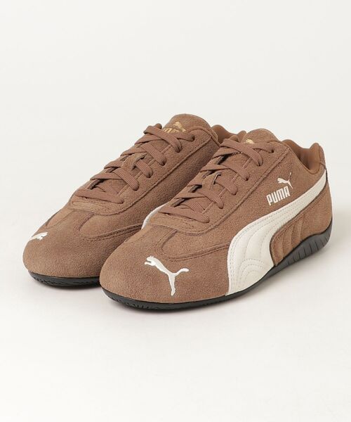 PUMA(プーマ)の「PUMA SPEED CAT プーマ スピードキャット(スニーカー・レディース・ブラック/ブラウン/ライトピンク・23cm/23.5cm/24cm/24.5cm/25cm/26cm)」の2枚目の写真