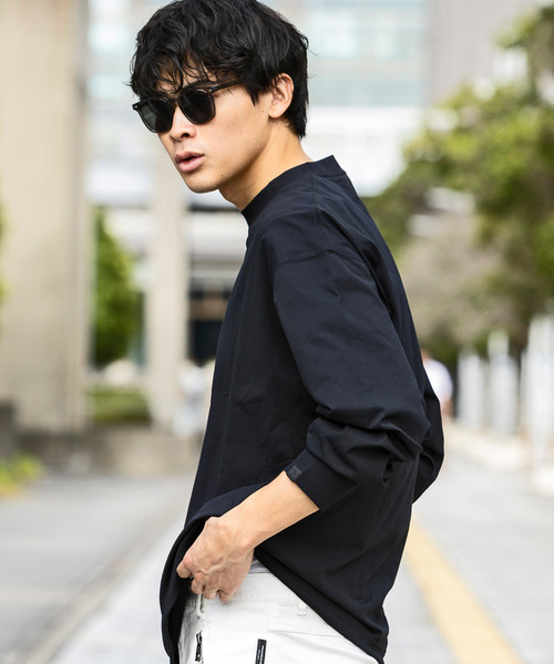 twoface マルクス ロンT 手刷 ブリーチ加工　黒　XL試着のみ プラスフェニックス +phenix DRY DRAW CORD LONG SLEEVE T-SHIRTS