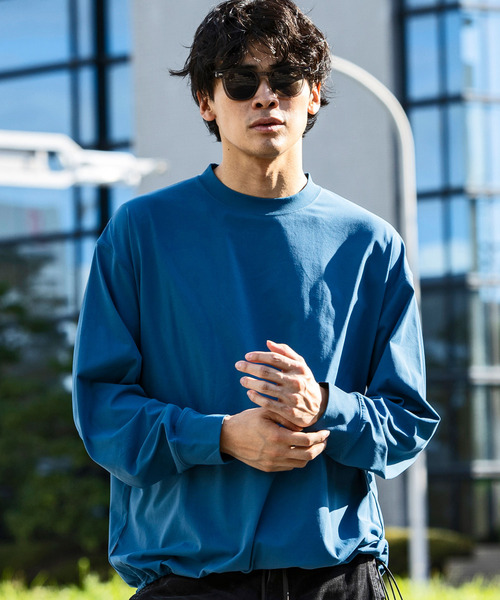 +phenix(プラスフェニックス)の「+phenix(プラスフェニックス)DRY DRAW CORD LONG SLEEVE T-SHIRTS ドライドローコード ロングスリーブ 長袖Tシャツ(Tシャツ/カットソー・メンズ・ブラック/オフホワイト/ターコイズブルー・L/XL/S/M)」の18枚目の写真