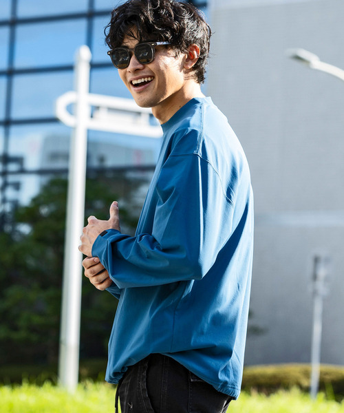 +phenix(プラスフェニックス)の「+phenix(プラスフェニックス)DRY DRAW CORD LONG SLEEVE T-SHIRTS ドライドローコード ロングスリーブ 長袖Tシャツ(Tシャツ/カットソー・メンズ・ブラック/オフホワイト/ターコイズブルー・L/XL/S/M)」の19枚目の写真