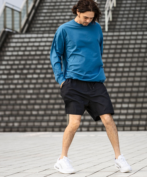 +phenix(プラスフェニックス)の「+phenix(プラスフェニックス)DRY DRAW CORD LONG SLEEVE T-SHIRTS ドライドローコード ロングスリーブ 長袖Tシャツ(Tシャツ/カットソー・メンズ・ブラック/オフホワイト/ターコイズブルー・L/XL/S/M)」の16枚目の写真
