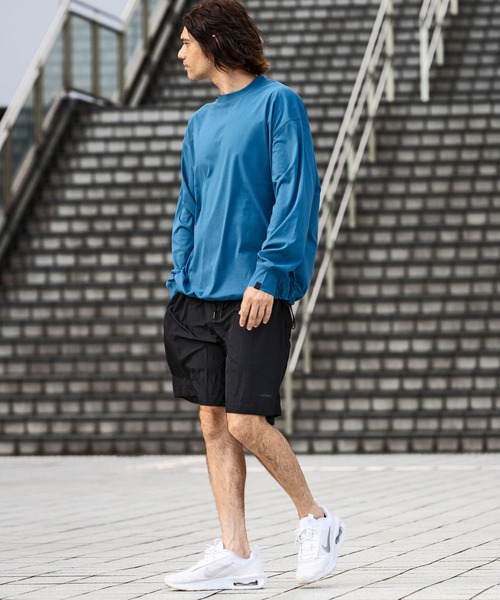 +phenix(プラスフェニックス)の「+phenix(プラスフェニックス)DRY DRAW CORD LONG SLEEVE T-SHIRTS ドライドローコード ロングスリーブ 長袖Tシャツ(Tシャツ/カットソー・メンズ・ブラック/オフホワイト/ターコイズブルー・L/XL/S/M)」の17枚目の写真