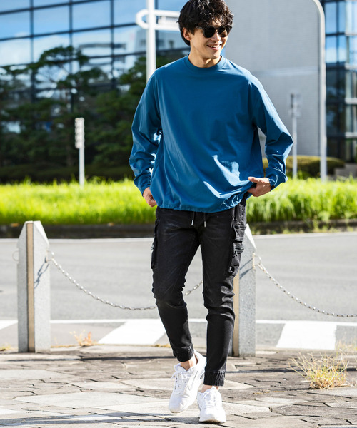+phenix(プラスフェニックス)の「+phenix(プラスフェニックス)DRY DRAW CORD LONG SLEEVE T-SHIRTS ドライドローコード ロングスリーブ 長袖Tシャツ(Tシャツ/カットソー・メンズ・ブラック/オフホワイト/ターコイズブルー・L/XL/S/M)」の22枚目の写真