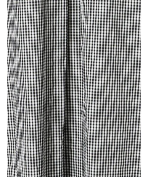 Lugnoncure（ルノンキュール）の「【イージーケア】バンドカラーシャツワンピース（ワンピース・レディース・ネイビー/ブラック/オフホワイト・F）」の18枚目の写真