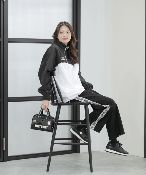 UMBROコラボ＜MARY QUANT＞エナメル 2WAYミニショルダー MARY QUANT（マリークワント）の「UMBRO×MQエナメル2WAYミニ