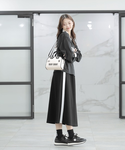 UMBROコラボ＜MARY QUANT＞エナメル 2WAYミニショルダー MARY QUANT（マリークワント）の「UMBRO×MQエナメル2WAYミニ