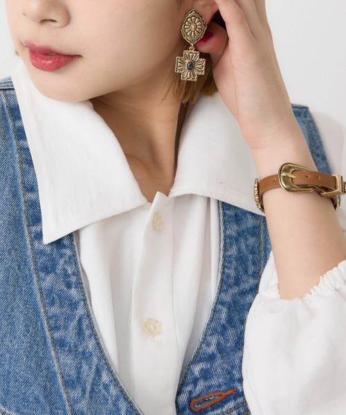 RODEO CROWNS WIDE BOWL（ロデオクラウンズワイドボウル）の「コンチョパーツ ブレスレット（ブレスレット・レディース・ゴールド/シルバー・FREE）」の4枚目の写真