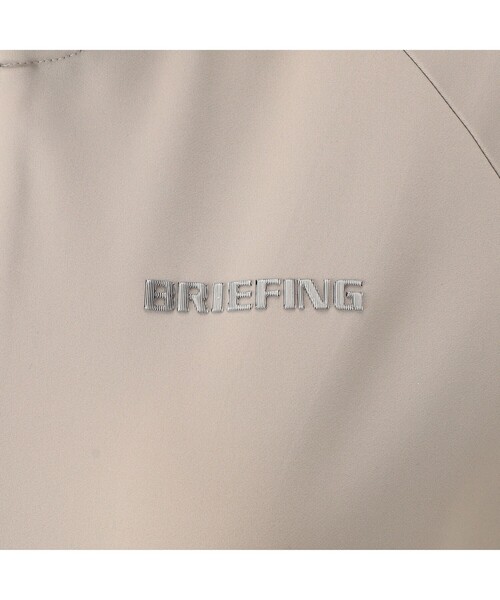 BRIEFING（ブリーフィング）の「【BRIEFING GOLF／ブリーフィングゴルフ】WOMEN’S LOGO LINE PARKA（リラックスフィット）（パーカー・レディース・サンドベージュ/ブラック/ダークオリーブ・M/S）」の7枚目の写真