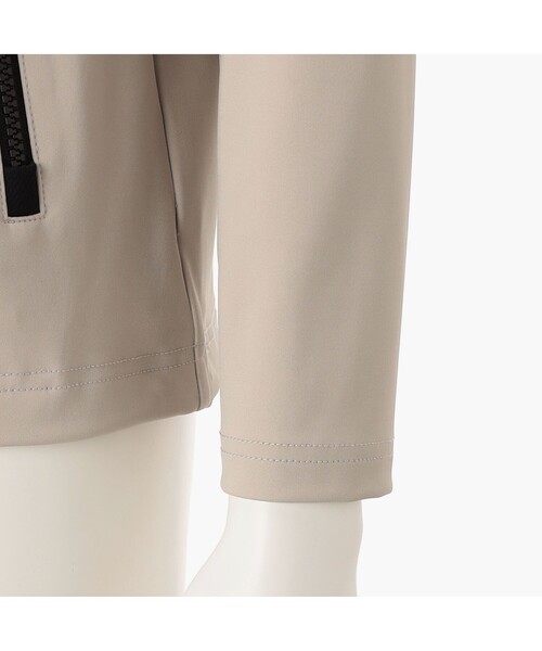 BRIEFING（ブリーフィング）の「【BRIEFING GOLF／ブリーフィングゴルフ】WOMEN’S LOGO LINE PARKA（リラックスフィット）（パーカー・レディース・サンドベージュ/ブラック/ダークオリーブ・M/S）」の9枚目の写真