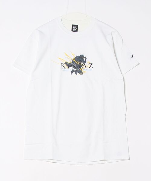 ARCHIVER(アーカイバ)の「【RS】【KINJAZ】Graphic T(Tシャツ/カットソー・メンズ・ホワイト・MEDIUM)」の1枚目の写真
