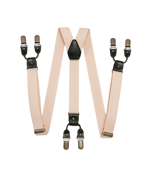 セール】【STYLE=】サスペンダー メンズ 25mm ダブルクリップ