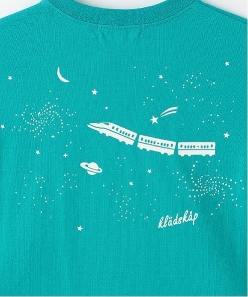 Nyomeme 専用　klädskaP 電車アップリケTシャツ 100cm kladskap tシャツ 「人気商品再入荷」「直営店で取り扱い無し