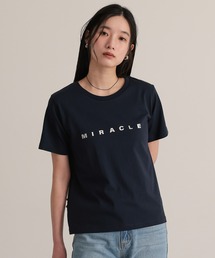 【3色展開】箔プリントロゴTシャツ