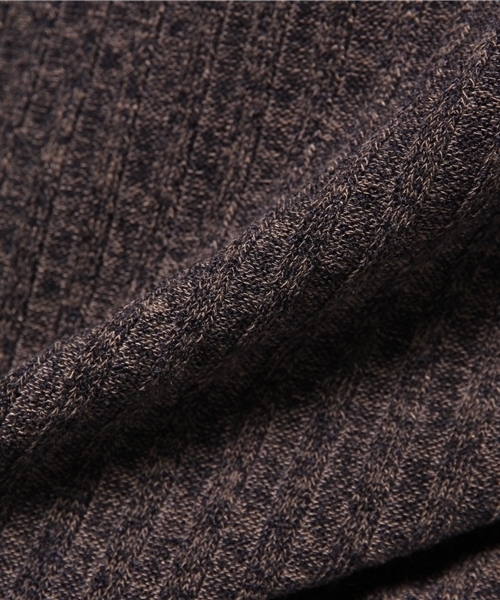 VENCEEXCHANGE（ヴァンスエクスチェンジ）の「リブニットソータートルネック    （ニット/セーター・メンズ・オフホワイト/チャコールグレー/ブラック・LARGE/MEDIUM）」の8枚目の写真