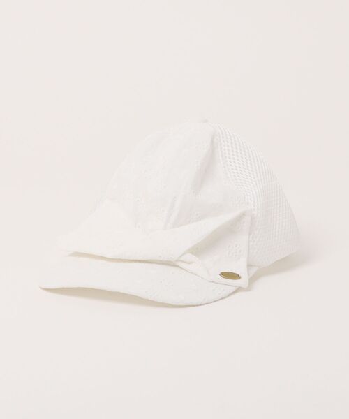 HAKKA KIDS（ハッカキッズ）の「レースリボンキャップ（キャップ・キッズ・パープル/ホワイト/ピンク・L/M）」の10枚目の写真