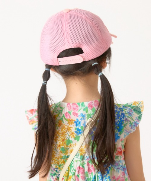 HAKKA KIDS（ハッカキッズ）の「レースリボンキャップ（キャップ・キッズ・パープル/ホワイト/ピンク・L/M）」の7枚目の写真