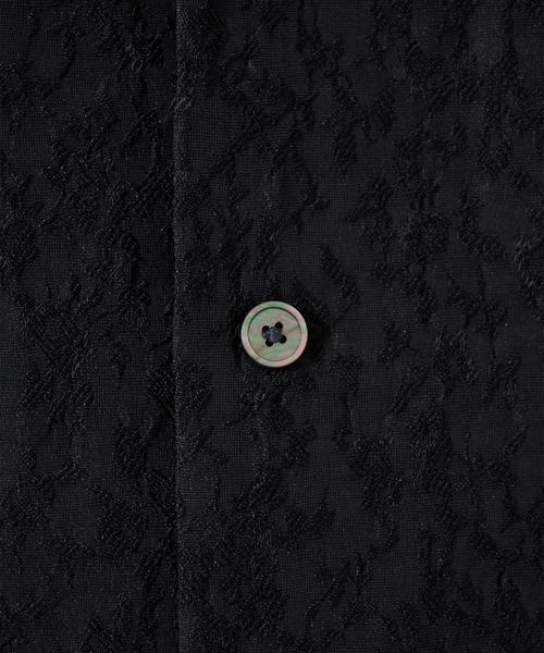 STUDIOUS(ステュディオス)の「FLOWER JACQUARD SHIRTS(シャツ/ブラウス・メンズ・ライトブルーグレー/ブラック・2/1)」の20枚目の写真