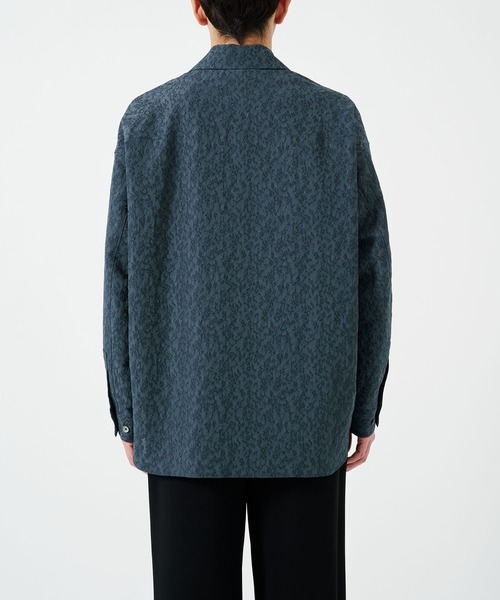 STUDIOUS(ステュディオス)の「FLOWER JACQUARD SHIRTS(シャツ/ブラウス・メンズ・ライトブルーグレー/ブラック・2/1)」の14枚目の写真