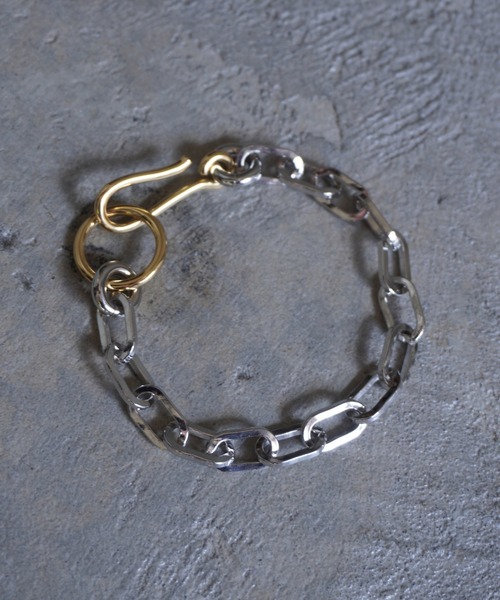 Laura Lombardi（ローラロンバルディ）の「FARA BRACELET（ブレスレット・レディース・シルバー×ゴールド・ONE SIZE）」の10枚目の写真