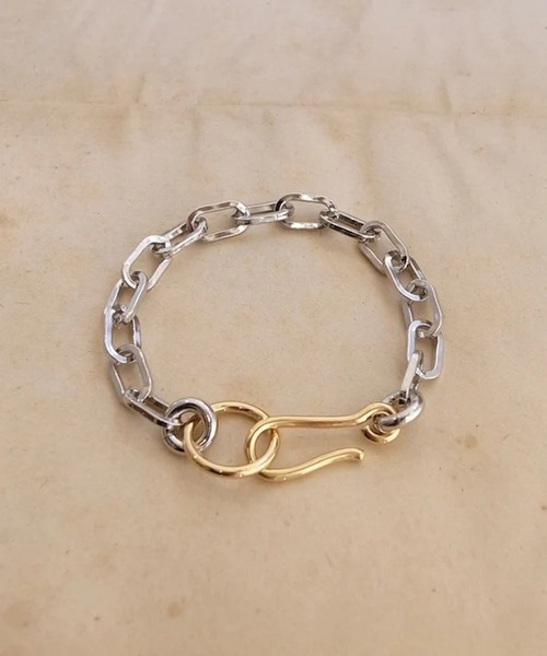 Laura Lombardi（ローラロンバルディ）の「FARA BRACELET（ブレスレット・レディース・シルバー×ゴールド・ONE SIZE）」の6枚目の写真