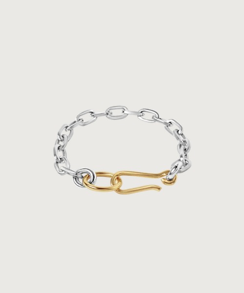 Laura Lombardi（ローラロンバルディ）の「FARA BRACELET（ブレスレット・レディース・シルバー×ゴールド・ONE SIZE）」の8枚目の写真