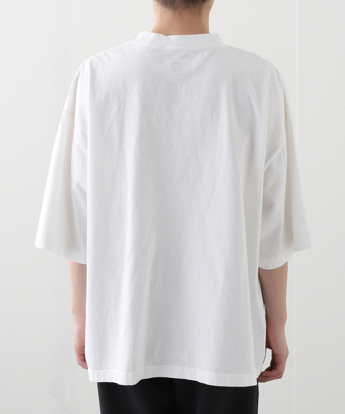 is-ness(イズネス)の「ISNESS MUSIC / イズネス ミュージック PUMP IT UP T-SHIRT(Tシャツ/カットソー・メンズ・ブラウン/ホワイト・LARGE/MEDIUM)」の10枚目の写真
