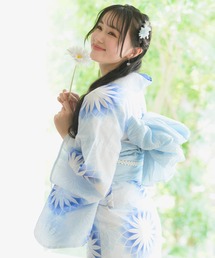 CELEN（セレン）の「【二部式セパレート浴衣】上衣・下衣・兵児帯 3点セット《夕涼浴衣》（浴衣）」