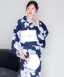 CELEN（セレン）の「【一人で着られる/セパレート浴衣】上衣・下衣・兵児帯 3点セット《夕涼浴衣》（浴衣）」